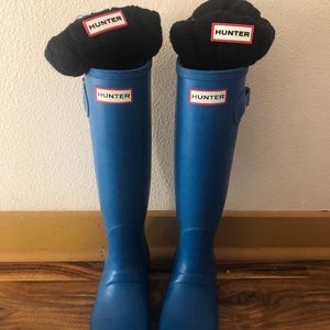 Hunter Boots with liners